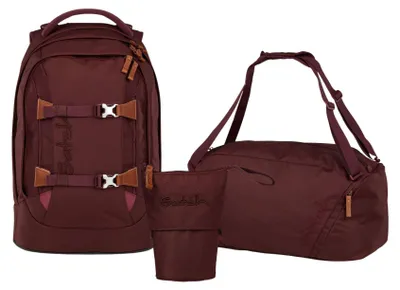 Produktbild von Satch, Schulrucksack-Set PACK Nordic Ruby 3-teilig, ab 5. Klasse