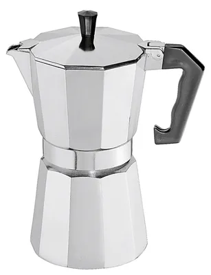 Productafbeelding van cilio tafelaccessoires, espressokoker CLASSICO 6T, inductie, artikelnummer 100973, EAN 4017166321272