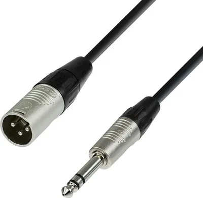Produktbild von Adam Hall Cables 4 STAR - Sym. Kabel REAN® XLR M > Klinke TRS | 0.3 m