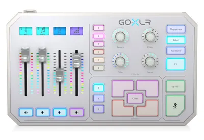 Image de TC Helicon GO XLR-WH - USB audio mixer and interface  white