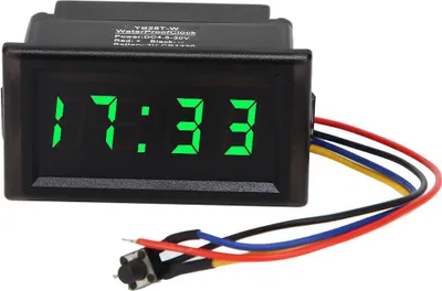 Obrázek produktu pro DC4,5-30 V vodotěsný prachotěsný automobil Elektronický digitální displej LED (zelený)