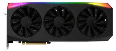 Imagen del producto de Radeon RX 9070 XT OC Mercury RGB (negra, arquitectura RDNA4, memoria GDDR6, 3x DisplayPort, 1x HDMI 2.1)