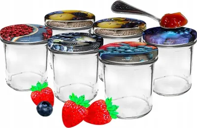 Obrázok produktu pre Poháre na konzervovanie so skrutkovacím uzáverom 6 kusov 346 ml