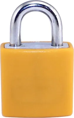 Produktbild von Vorhangschloss 2402 (Farbe: orange) Farbe: orange
