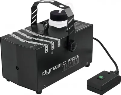 Produktbild von Eurolite Nebelmaschine DYNAMIC FOG 600 inkl. Befestigungsbügel, inkl. Kabelfernbedienung, mit Lichteffekt (51702030)