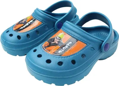 Produktbild von Anime Naruto Shippuden Jungen Clogs - Badeschuhe Latschen – Blau / 22