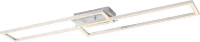 Produktbild von LED Deckenleuchte, dimmbar, stahlfarben, L 102 cm