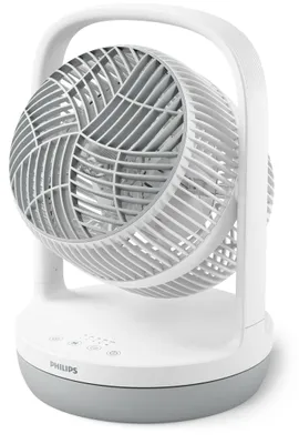 Produktbild von Philips Tischventilator, 3 Modi, Weiß + Grau (CX2050/00)