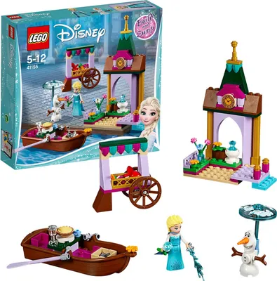 Produktbild von LEGO® Disney Elsas Abenteuer auf dem Markt, 41155