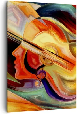 Produktbild von Bild auf Leinwand - Leinwandbild - Einteilig - Abstraktion modern - 50x70cm - Wand Bild - Wanddeko - Wandbilder - Leinwanddruck - Wanddekoration - Leinwand bilder - Wandbild - PA50x70-3669