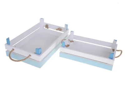 Immagine prodotto di Set 2 Cassette H 34 cm
