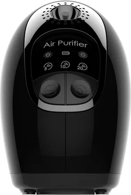 Produktbild von Negative Ionen Luftreiniger, Auto Ozongenerator, Tragbarer Desodorierer Sterilisator, Schwarz