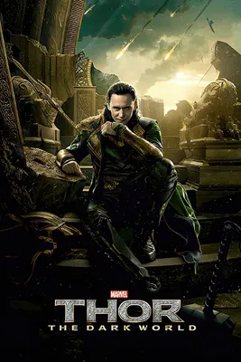 Produktbild von Thor 2 The Dark World Poster Loki 61 x 91,5 cm