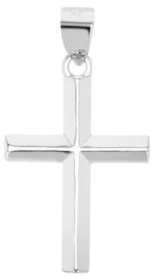 Produktbild von Akzent Uni Anhänger Magdalena "Magdalena" aus 925 Sterlingsilber, rhodiniert, langlebig