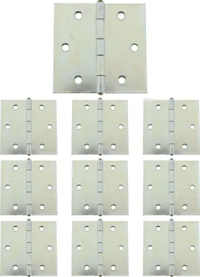 Produktbild von 10 x Scharnier verzinkt gerollt käntig 51 x 51 mm