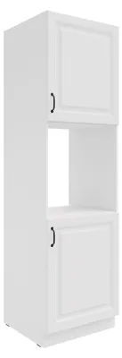 Produktbild von Küchen Backofen Hochschrank 60 cm Stilo Weiss Küchenzeile Küchenblock