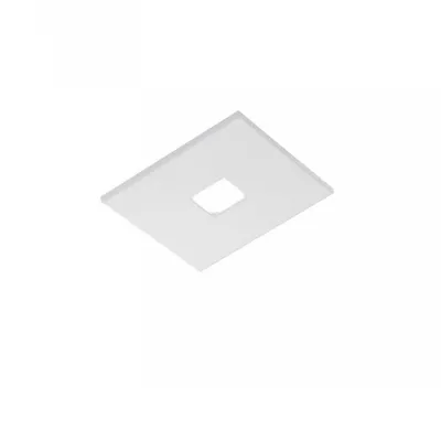 Immagine prodotto di Plafoniera Contemporanea Sparta Metallo Bianco 1 Luce Gx53