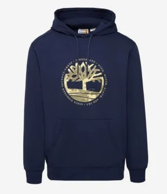 Immagine prodotto di Felpa da uomo Timberland con logo "Tree" e motivo "Lake House"