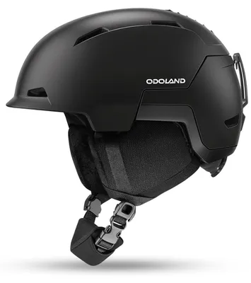 Produktbild von Skihelm und Snowboardhelm für Erwachsene und Jugendliche, Schwarz, Größe L