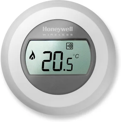 Produktbild von Honeywell T87RF2025, 868 MHz, Weiß, 30 m, Digital, 6 - 35 °C, 0,5 °C