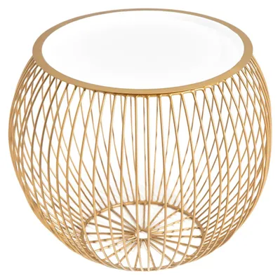 Produktbild von Couchtisch 40cm Gold Design Tisch Modern Wohnzimmer JETZT KAUFEN