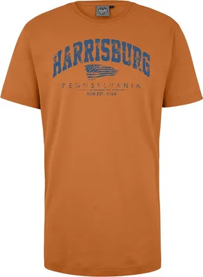 Produktbild von Übergrößen T-Shirt Harrisburg Blau AHORN SPORTSWEAR dark orange 10XL