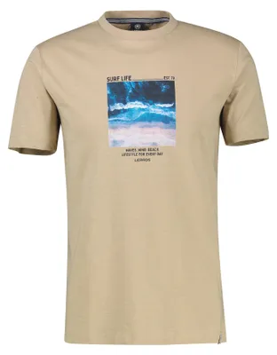 Produktbild von Lerros Moden GmbH T-SHIRT/SERAFINO 1/2 ARM GRAVEL BEIGE XXL