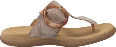 Produktbild von Gabor Sandalette 43.701, Rauleder, Beige, Damen