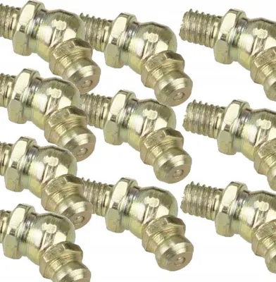 Produktbild von Schmiernippel M6X1 45° FEINZ Hochwertig Ideal Für Maschinenpflege 10 Stück