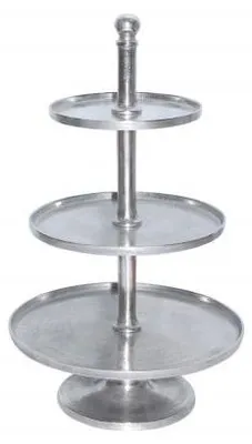 Imagen del producto de Estantería redonda de 3 niveles, marca Mars & More, con un diámetro de 80 cm