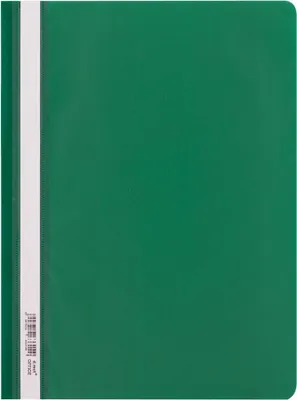 Immagine prodotto di D.RECT 25 pezzi | Raccoglitore a fogli mobili in plastica A4 con copertina trasparente | Raccoglitore a fogli mobili in plastica in film PP Verde
