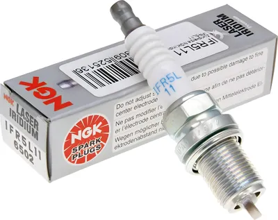 Produktbild von Zündkerze NGK IFR5L11 Iridium-Zündkerze entstört, 19,0mm Langgewinde Ø 14,0mm Hex 16,0mm, Elektrodenabstand 1,10mm, Wärmewert 5, 6502