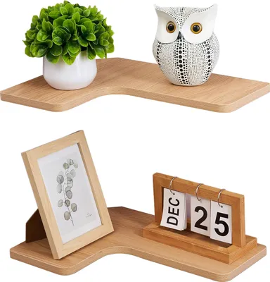 Produktbild von Eckregal 40 cm, 2-teilig, Holz, für Wohnzimmer