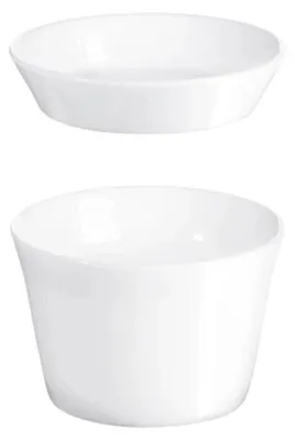 Produktbild von Asa Schale Mini Souffle Schälchen rund mit Deckel 250°C (5x3,5 cm)