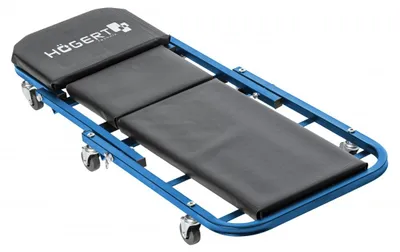 Produktbild von Werkstattliege mit Sitzfunktion 2 in 1 Högert Technik, Profi-Werkzeug, Autozubehör, Art. HT7G563