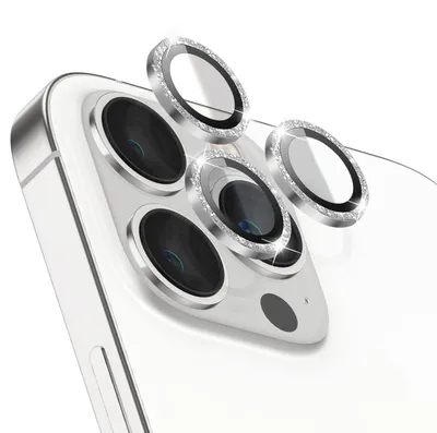 Produktbild von Zanaé, Kameraschutz für iPhone 13 Pro / 13 Pro Max aus Gehärtetem Glas & Aluminium, Silber