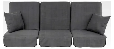 Produktbild von Hollywoodschaukel Auflage 180 cm Rimini/Venezia 3 Sitzauflagen mit Seitenkissen