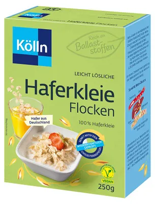 Produktbild von Kölln Balance Haferkleie Flocken, 250g