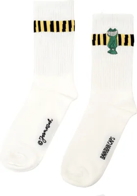 Produktbild von BAVARIAN CAPS BC Sportsocken Günther Kastenfrosch WEIß WEIß 41-46