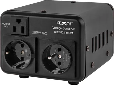 Produktbild von KEMOT 400 W / 500 VA bidirektionaler Spannungswandler 115V <=> 230V