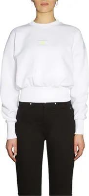 Produktbild von CALVIN KLEIN Sweatshirt Damen Textil Weiß SF2245 - Größe: XL