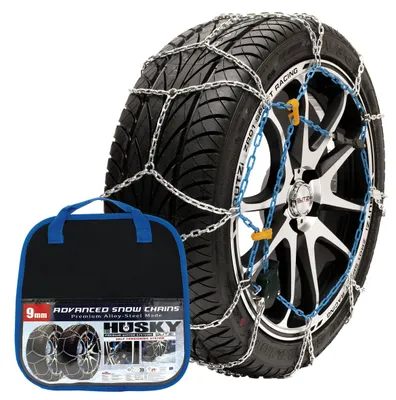 Image de Chaînes à neige BUZI 50 (165/80-13 à 195/45-15) 9 mm, lot de 2