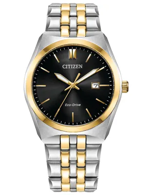 Produktbild von Citizen BM7334-58E Herren-Armbanduhr, Edelstahl-Gehäuse, Metall-Armband, Solarbetrieb