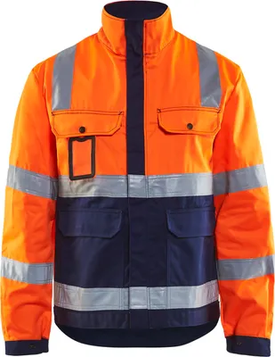 Produktbild von High Vis Jacke "4023 " - Blakläder High Vis Orange/Marineblau 6XL