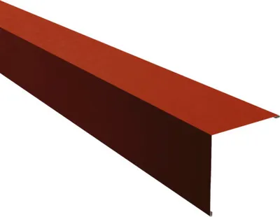 Produktbild von PRECIT Aussenecke 90° für Wand Oxidrot RAL 3009 Shimoco 80µm 1000 mm x 140 mm x 140 mm x 0,5 mm