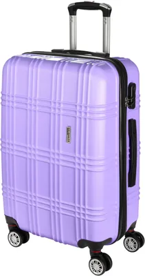 Image de Valise rigide BRUBAKER Bahamas - Valise à roulettes extensible avec serrure à combinaison, 4 roulettes et poignée télescopique - Valise rigide, lilas violet
