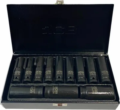 Produktbild von Jcb Zubehör de Schlagtag.kpl. 12el.1/2" 6-seitig. (10-24mm)
