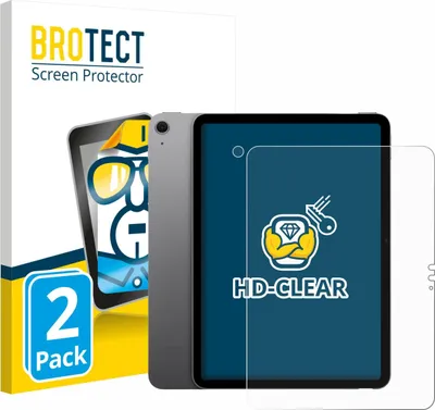 Produktbild von 2x Für Apple iPad Air 11" M3 2025 (Display+Kamera) Schutzfolie BROTECT Displayschutz Display Schutz Folie Klar Transparent