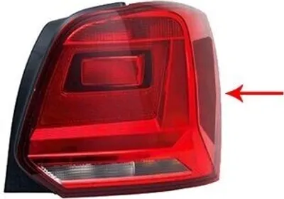 Produktbild von VAN WEZEL Rückleuchte Heckleuchte Rechts für VW Polo Schrägheck (6R1, 6C1) POLO Van (6R)