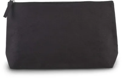 Produktbild von Kimood Kosmetiktasche Westford Mill Reißverschluss Tasche Canvas, Größe:U, Farbe:Schwarz